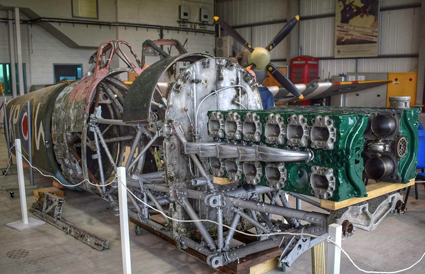 Un Hawker Typhoon en vol en 2024 aeroVFR