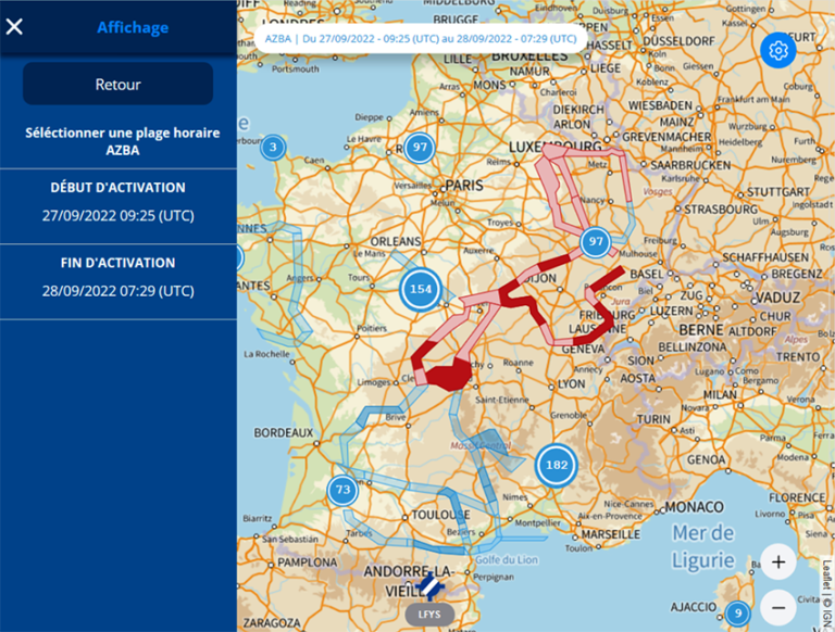 Cartes AZBA, record presque battu – aeroVFR